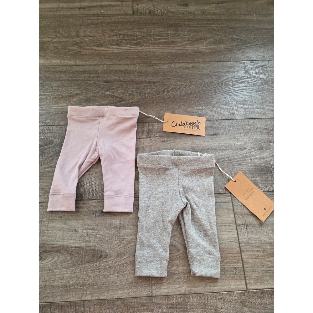 Childhoods clothing‎ baby girl leggings lot 0-3 mos